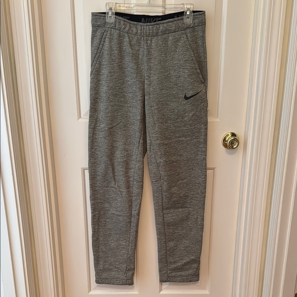 Nike Kids Heather Gray Sweatpants